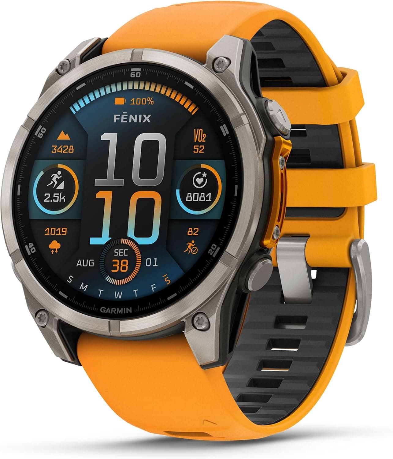 Fenix 8 – AMOLED Sapphire Multisport-Smartwatch 47 mm — Garmin