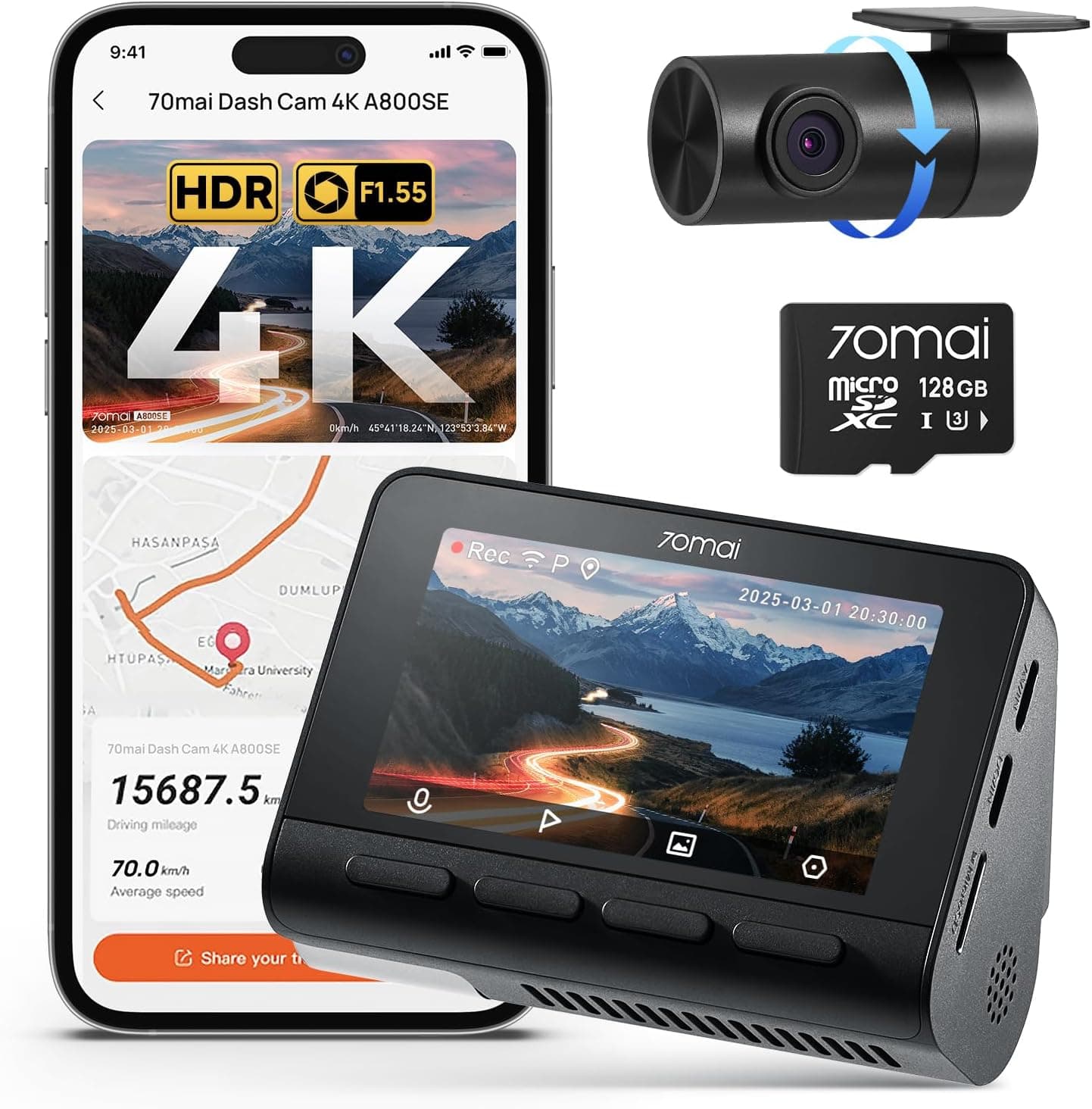 A229 Pro – 4K-Dual-Dashcam — Viofo